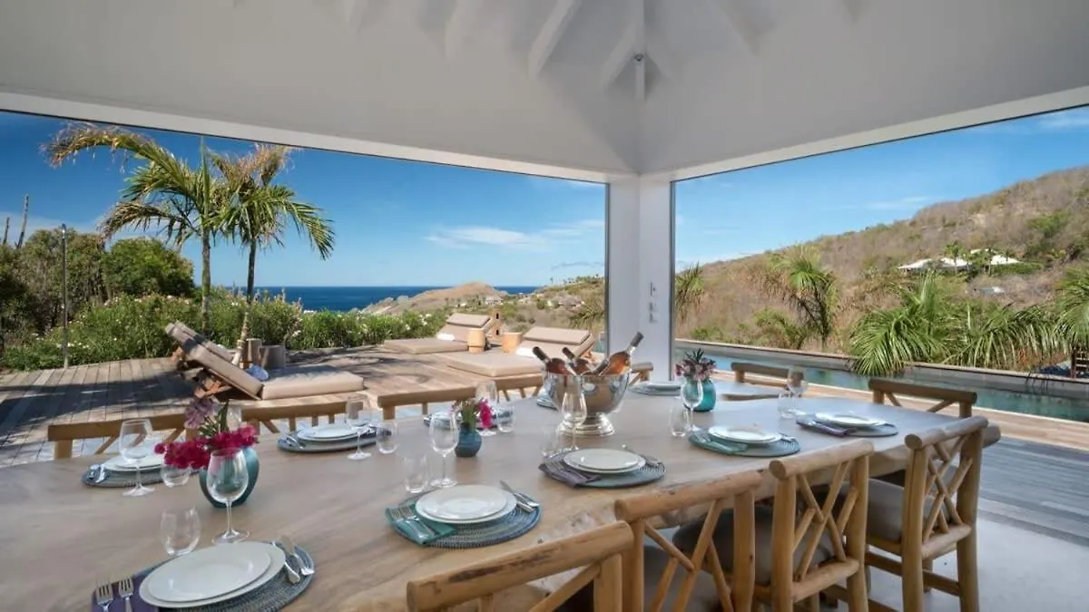 Cozy 6 Bedroom Villa In Petit Cul De Sac סיינט ברתולומיאו